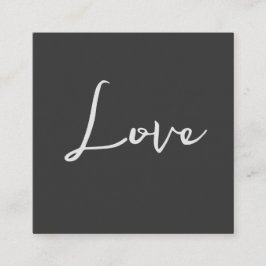 グレースタイリッシュの背景の結婚愛 エンクロージャーカード