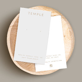 グレースタイリッシュエレガントイヤリング表示カード