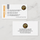 グレースタイリッシュタブアイコンCEO創設者 名刺 (正面/裏面)