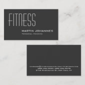 グレースタイリッシュパーソナルトレーナー名刺 名刺 (正面/裏面)