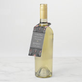 グレースタイリッシュホステスギフトワインボトルハンガー ボトルネックタグ (アングル)