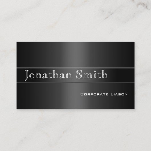 グレースタンダードの名刺の濃淡 名刺 (正面)