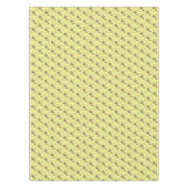 グレースターイエローレッドロビンリースクリスマス テーブルクロス (正面)