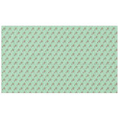 グレースターグリーンレッドロビンリースクリスマス テーブルクロス (正面(横))