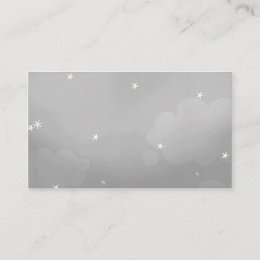 グレースタースカイブックリクエストカード 名刺 (裏面)