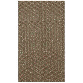 グレースターチョクレートレッドロビンリースクリスマス テーブルクロス (正面)