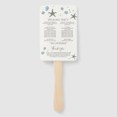 グレースターフィッシュブルーシェルセレモニープログラム ハンドファン (裏面)