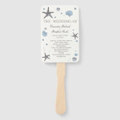 グレースターフィッシュブルーシェルセレモニープログラム ハンドファン (正面)