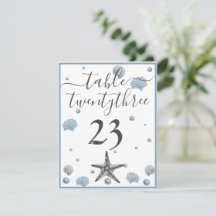 グレースターフィッシュブルーシェルビーチ結婚式サンキューサンキュー