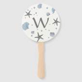 グレースターフィッシュブルービーチ結婚式 ハンドファン (裏面)