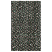 グレースターブラックレッドロビンリースクリスマス テーブルクロス (正面)