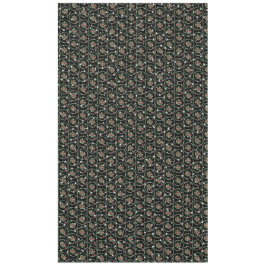 グレースターブラックレッドロビンリースクリスマス テーブルクロス