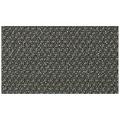 グレースターブラックレッドロビンリースクリスマス テーブルクロス (正面(横))