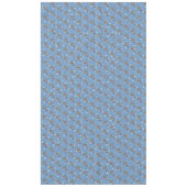 グレースターブルーレッドロビンリースクリスマス テーブルクロス (正面)