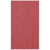 グレースターレッドロビンリースクリスマス テーブルクロス (正面)