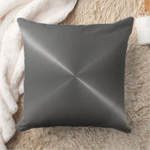 グレーステンレス鋼メタル クッション (ブランケット)