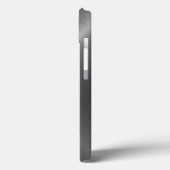 グレーステンレス鋼メタル Case-Mate iPhoneケース (裏面 / 左)