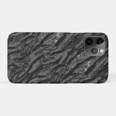 グレーストライプの迷彩柄 Case-Mate iPhoneケース (裏面(横))