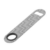 グレーストライプの階段パターン スピード栓抜き (裏面アングル)