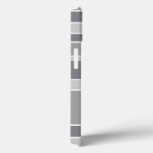 グレーストライプのCase-Mate iPhoneケース Case-Mate iPhoneケース (裏面 / 右)
