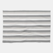 グレーストライプ キッチンタオル (横)