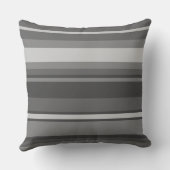 グレーストライプ クッション (裏面)