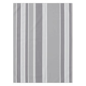 グレーストライプ テーブルクロス (正面)