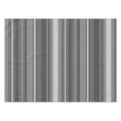 グレーストライプ テーブルクロス (正面(横))