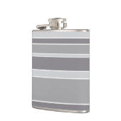 グレーストライプ フラスク (左)