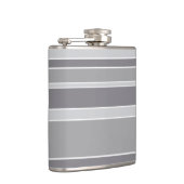 グレーストライプ フラスク (右)