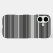 グレーストライプ Case-Mate iPhoneケース (裏面 (横))
