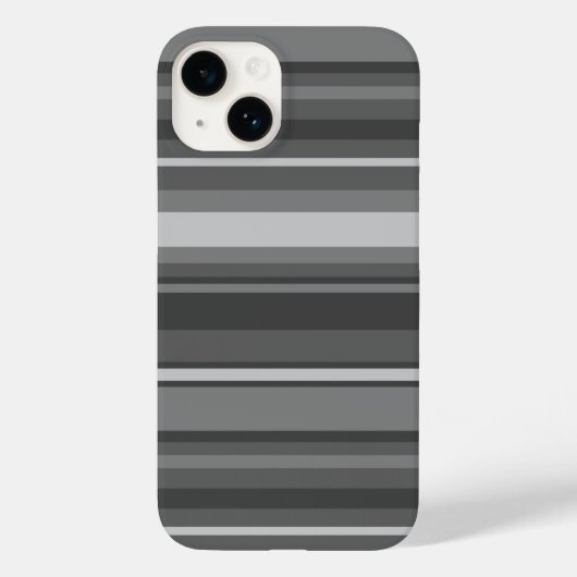 グレーストライプ Case-Mate iPhoneケース (裏面)