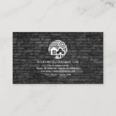 グレーストーンウォールシルバフェイクーホーム縁どメーソンリ 名刺 (裏面)