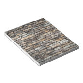 グレーストーン壁 ノートパッド (アングル)