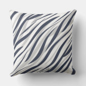 グレースネイビーグレープきらめく枕 クッション (裏面)