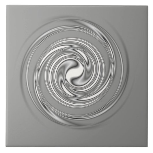 グレースパイラルセラミックタイル タイル (正面)