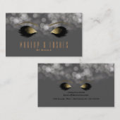 グレースパークルライトメイクアップまつげ美しいスパ 名刺 (正面/裏面)