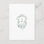 グレースビクトリアンのQRコー結婚ド詳細 エンクロージャーカード (裏面)