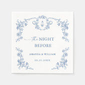 グレースビクトリアンフローラリハ華美ーサルディナー スタンダードカクテルナプキン (正面)