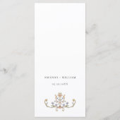 グレースビクトリアンボヘ結婚ミアンの夕食 メニュー (裏面)