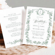 グレースビクトリアン華美フローラセージ結婚グリーン