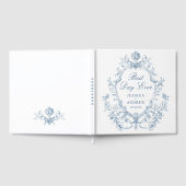 グレースビクトリアン華美フローラ結婚のフォトアルバム ゲストブック (全面)