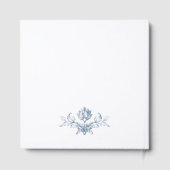 グレースビクトリアン華美フローラ結婚のフォトアルバム ゲストブック (裏面)