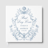 グレースビクトリアン華美フローラ結婚のフォトアルバム ゲストブック (正面)