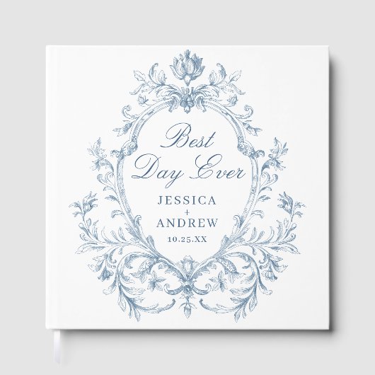 グレースビクトリアン華美フローラ結婚のフォトアルバム ゲストブック (正面)