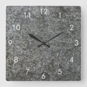 グレースフェイクトーン スクエア壁時計 (正面)