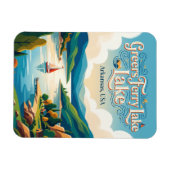 グレースフェリーレイク アーカンソー州 マグネット (横)