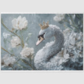 グレースフルスワン金ゴールドクラウンフローラデカップージ 薄葉紙 (正面)