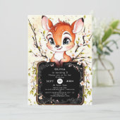 グレースフルフォレストファウン誕生日 招待状 (スタンド正面)