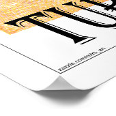 グレースベイタークス&カイコスレトロ ポスター (角)